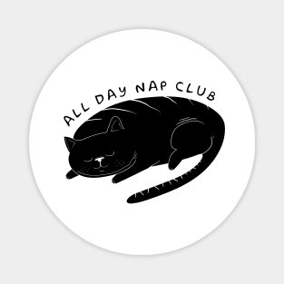 All Day Nap Club Magnet